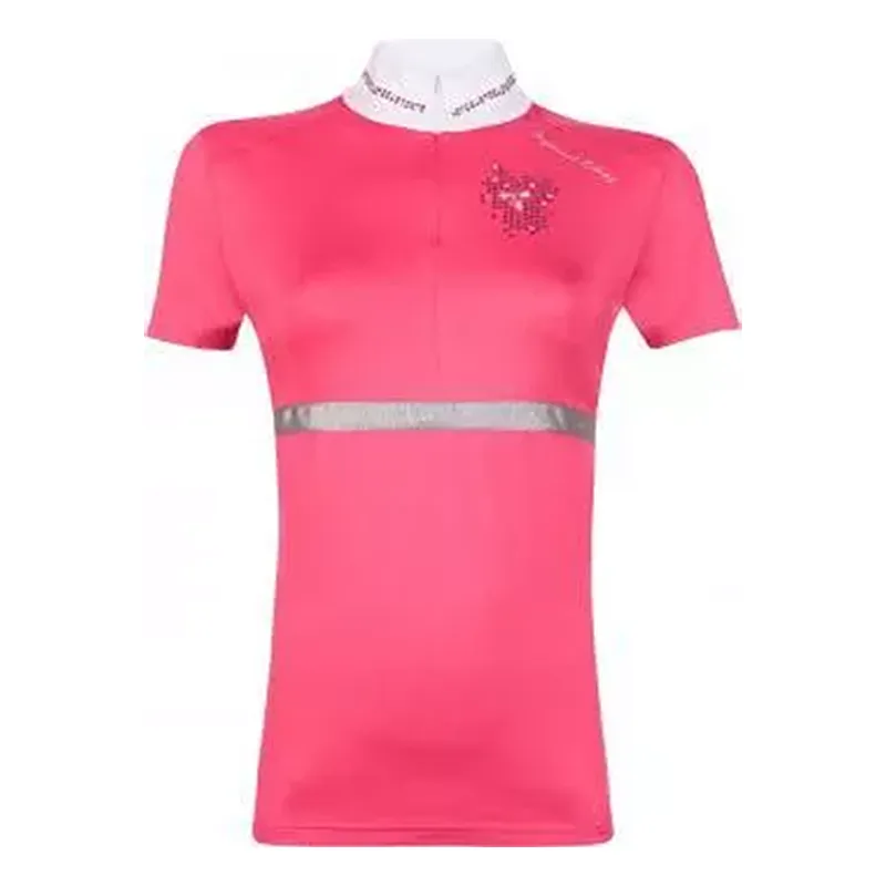 Imperial Riding Firestone Children's Competition Shirt - Fuchsia